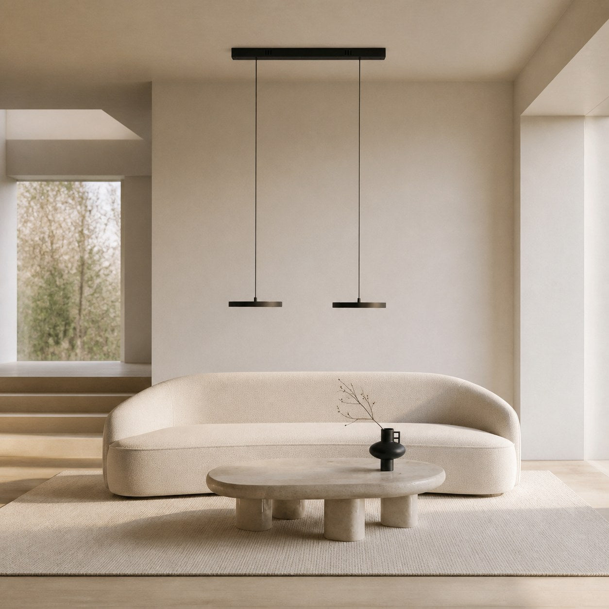 Feranox Pendant Light Disc Design Pendant – Modern Style for Dining Room