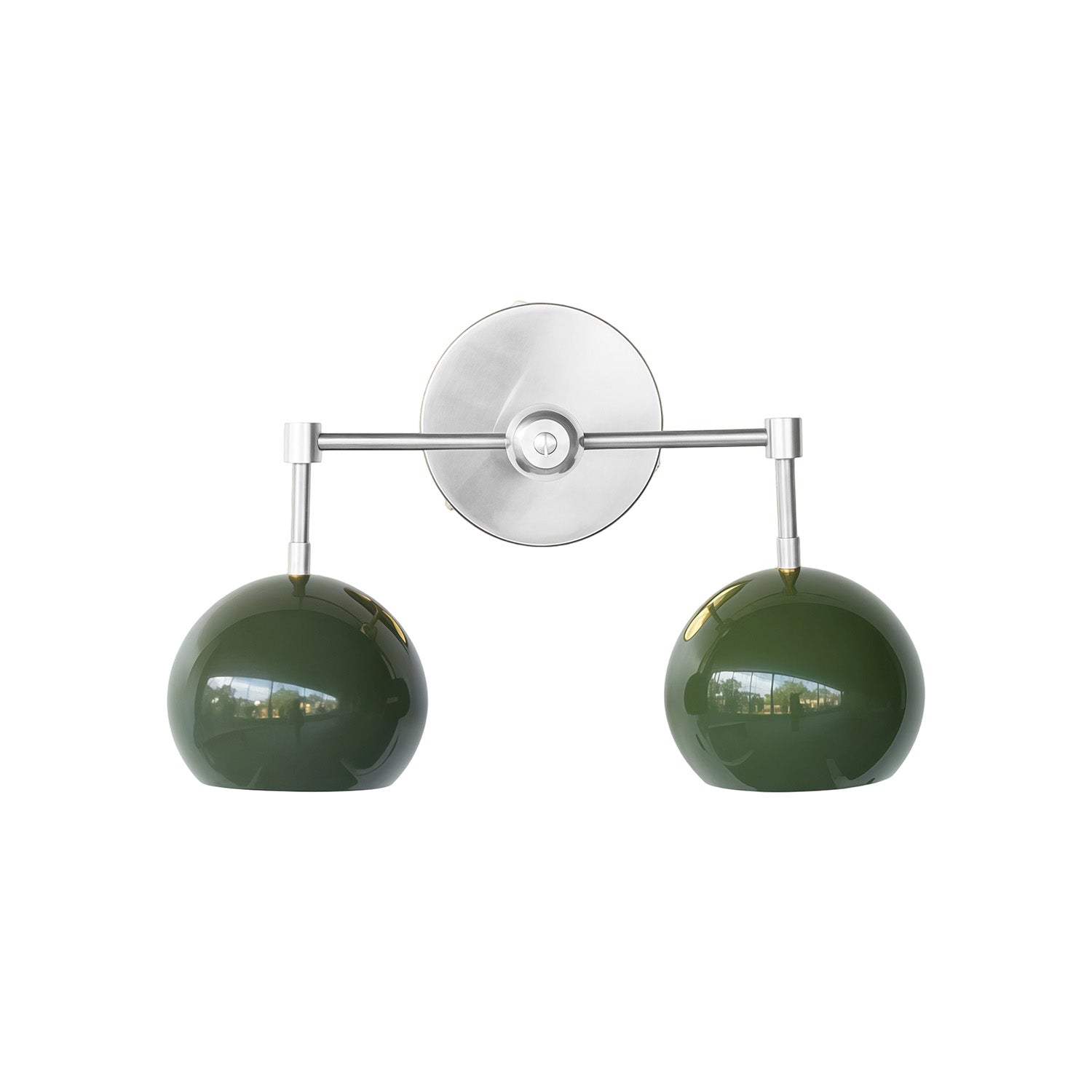 Spring Green Shades Sconce - Double Bubble Pop Vanity Wall Light
