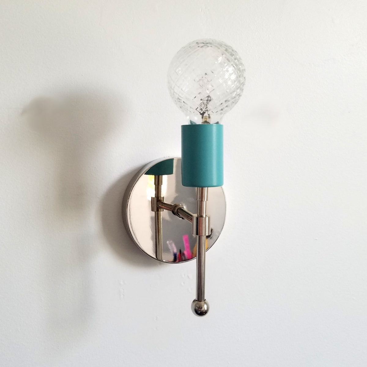 Boho Accent Brass Fixture Wall Sconce