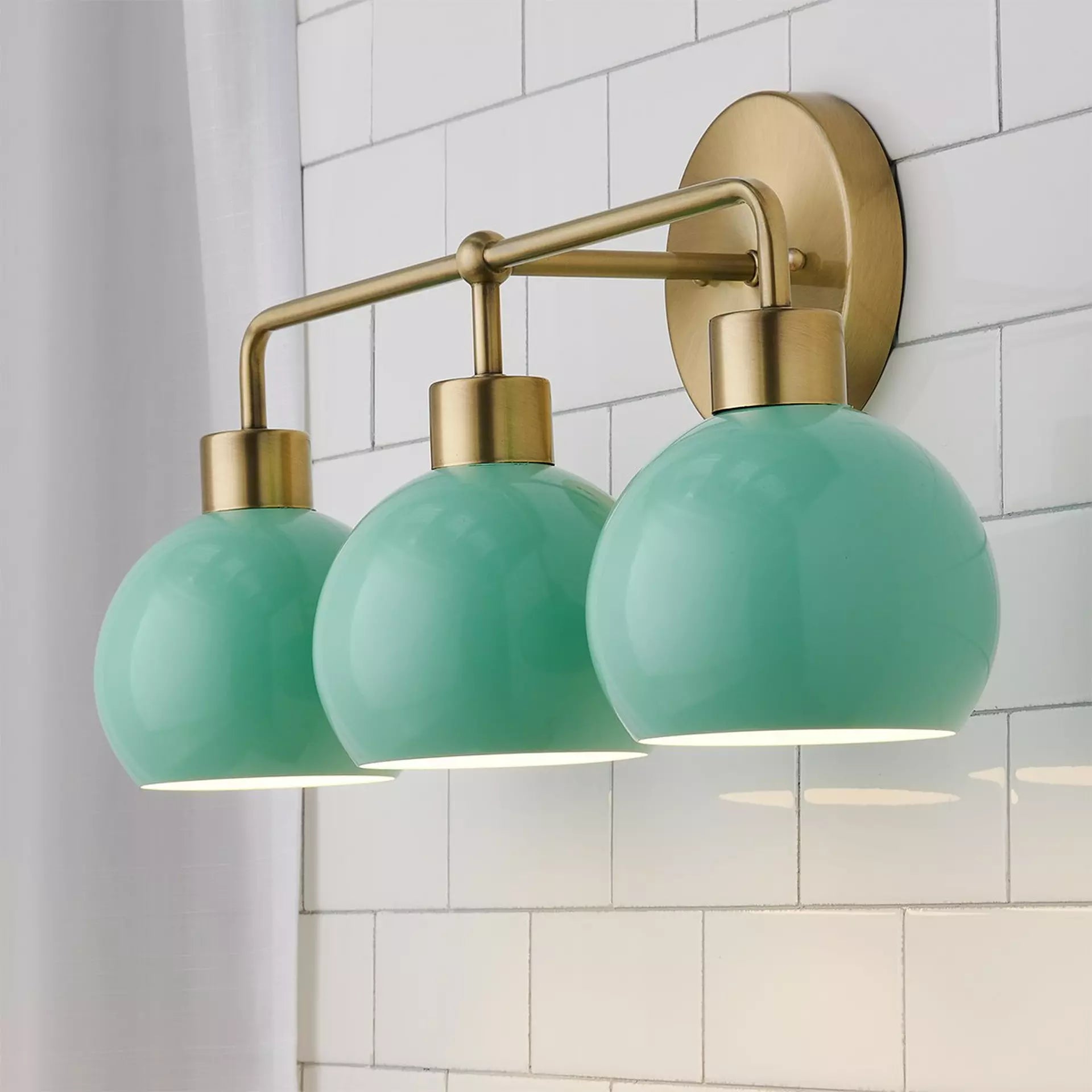 3 Light Bubble Pop Wall Sconce - Colorful Bathroom Wall Light