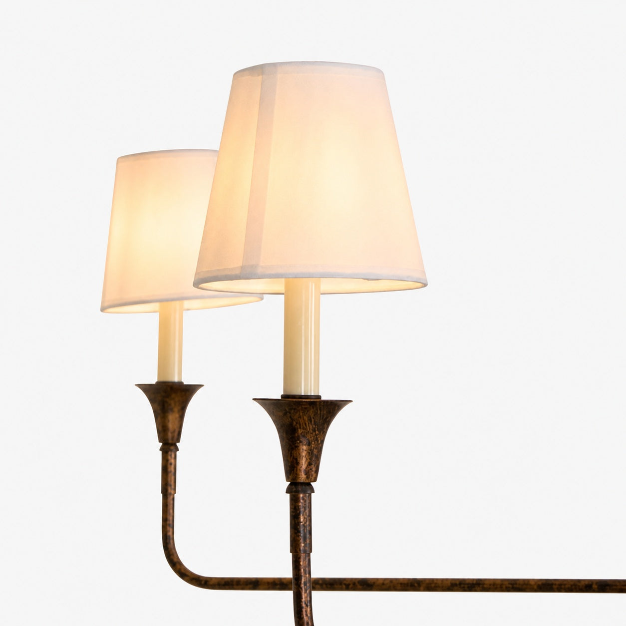 Piaf Grande Modern Industrial Metal Chandelier