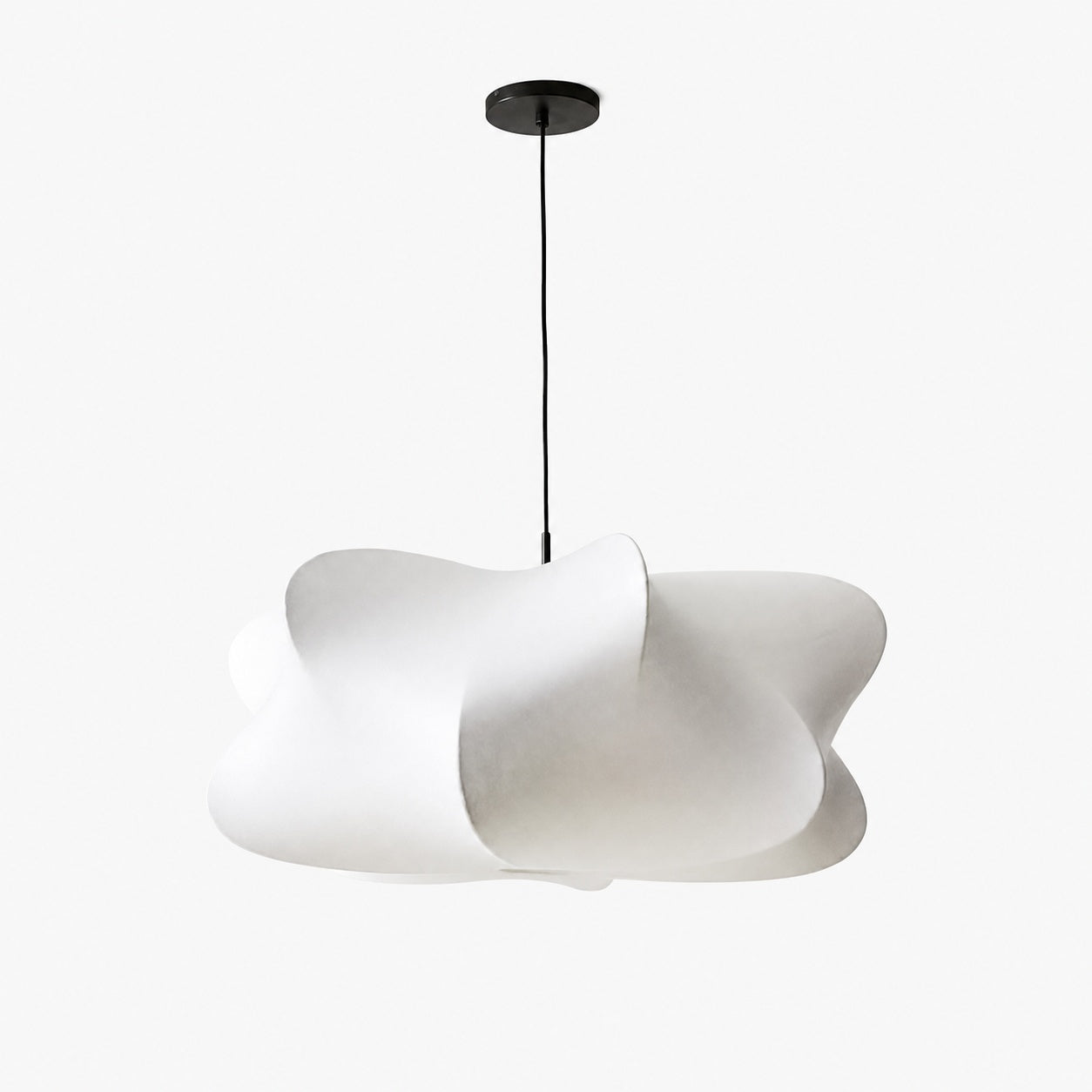 Havion Cocoon Pendant Lamp - Minimalist Polymer Shade with Adjustable Hanging