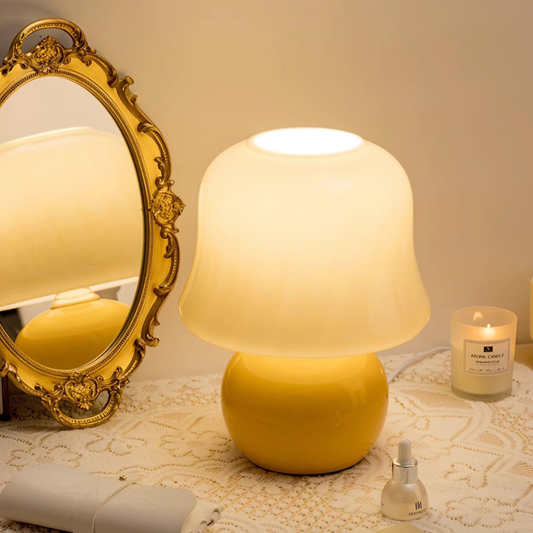 Cute Mushroom Table Lamp