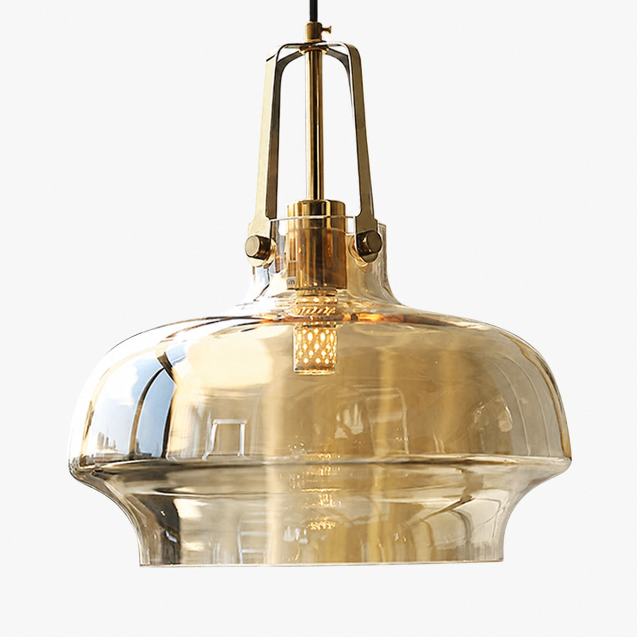 Modern Unique Shaped Fish Tank Glass Pendant Light