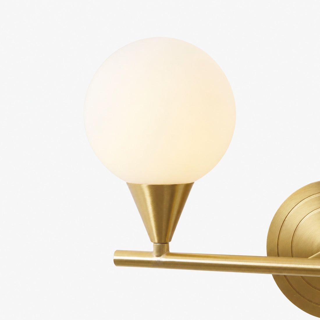Holten Brass Armed Sconce