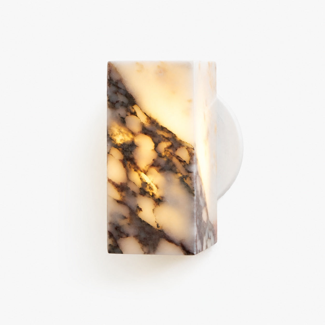 Square Marble Wall Lamp