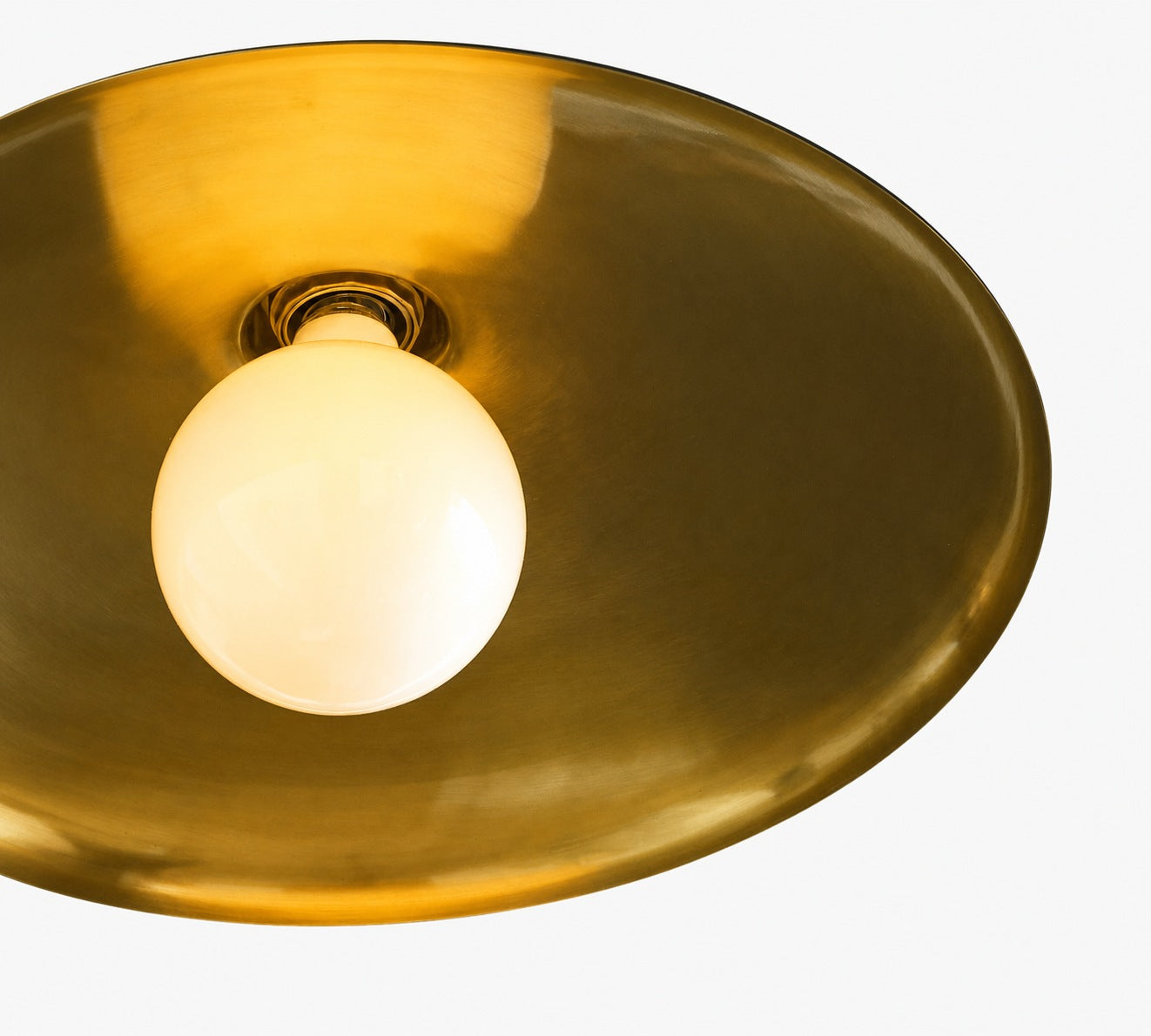 Forvara Farmhouse Metal Flush Mount Light - Black or White Ceiling Lamp