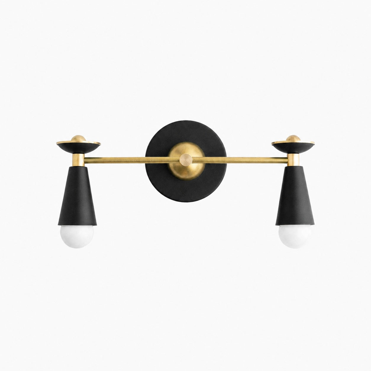 Pyralis Cone Modern Art Deco Lighting - Vintage Style Vanity Sconce Light