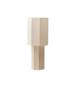 Load image into Gallery viewer, Octagonal Travertine Stone Table Lamp
