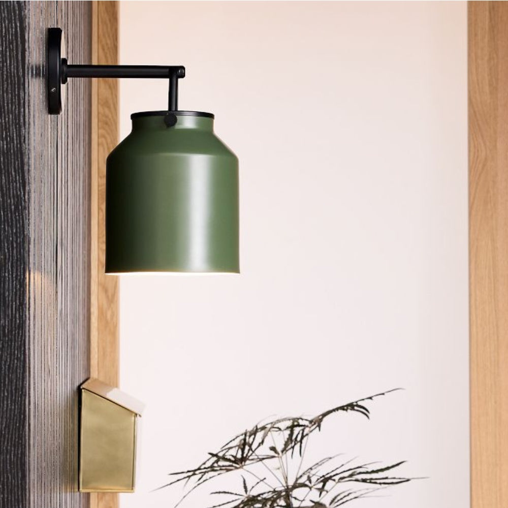 Modern Bell Jar Glass Sconce - Nordic Matte Metal Wall Light Outdoor