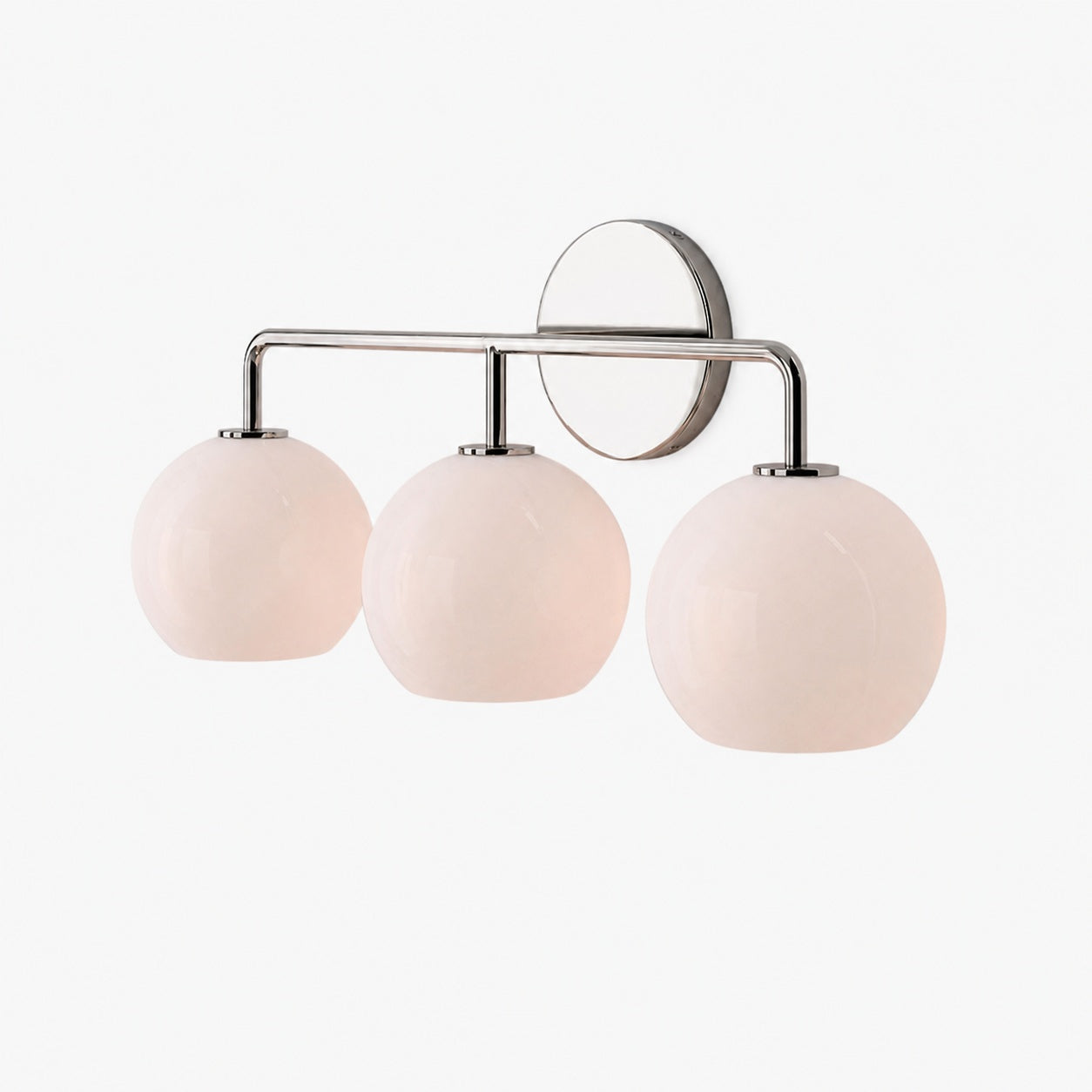Selvion Artistic Globe Sconce Light - Handcrafted Glass Sculptural Wall Fixture