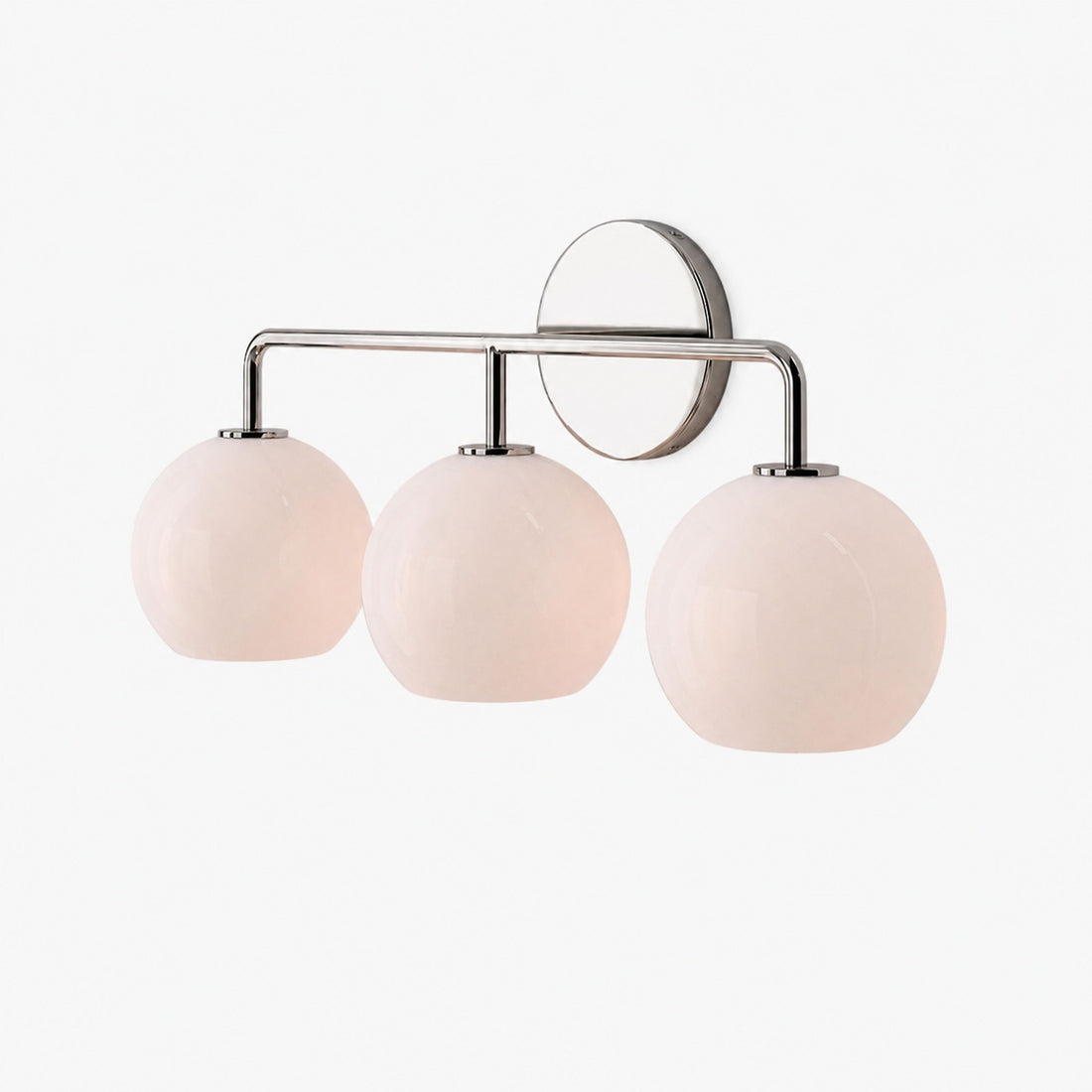 Selvion Artistic Globe Sconce Light - Handcrafted Glass Sculptural Wall Fixture