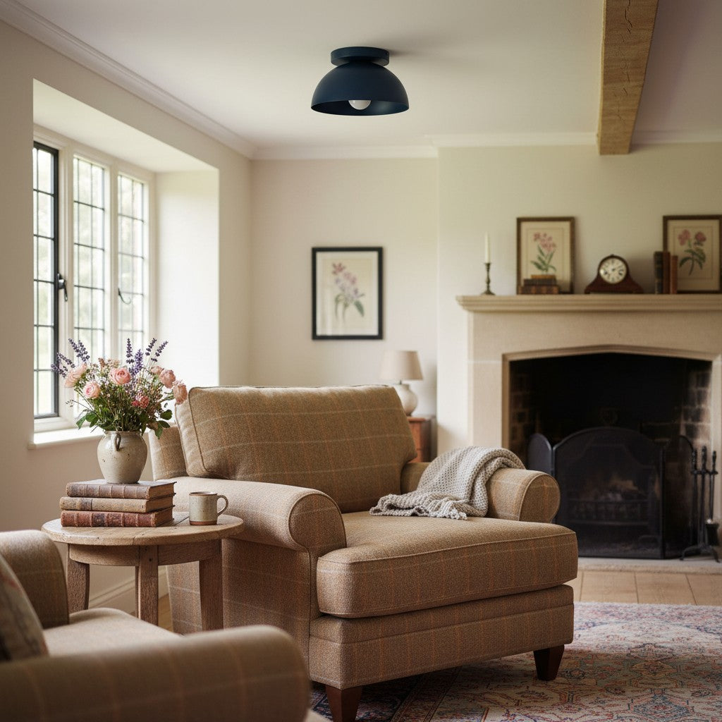 Metio Dome Colorful Minimalist Ceiling Light - Home Decor Highlight