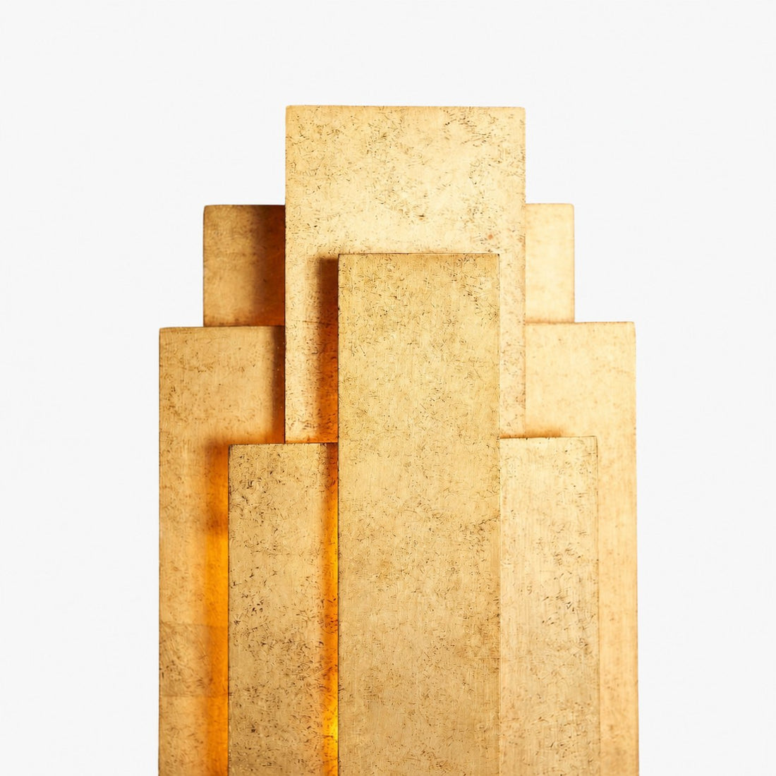 Kelsar Rectangular Wall Lamp - Gold and Silver Finishes for Living Room or Bedroom