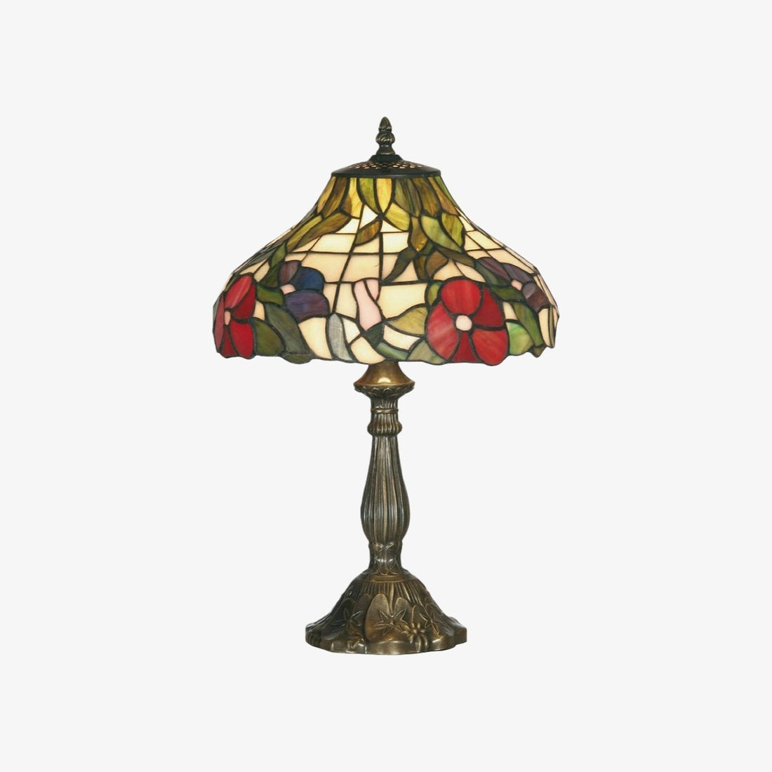 TF Harken Decorative Jewel Table Lamp - Stunning Glass Design Perfect for Bedroom or Living Room