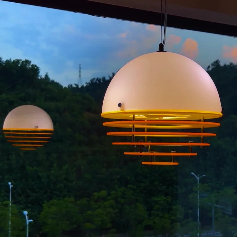 Modern Sunset Pendant – Orange & Blue Mood Light For Any Room