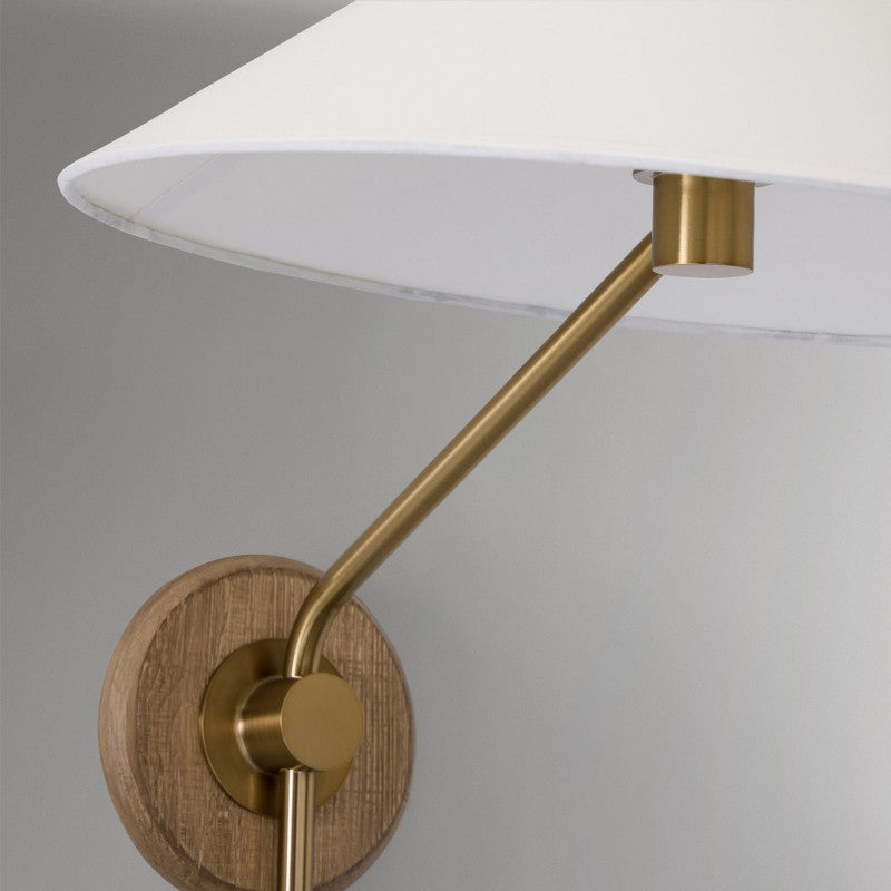 Ivoryne Pivoting Tapered Shade Light - Suitable for Modern Reading Corners
