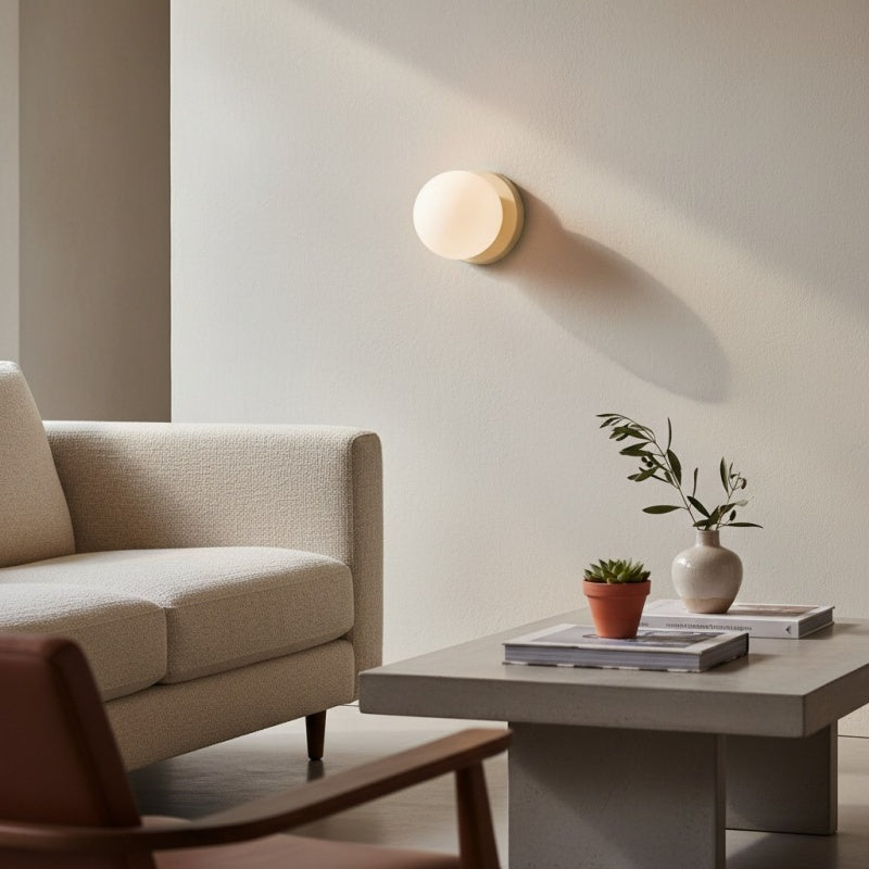 Nuevola Soft Sculptural Wall Light - Minimal Decorative Wall Lamp for Modern Indoor Spaces