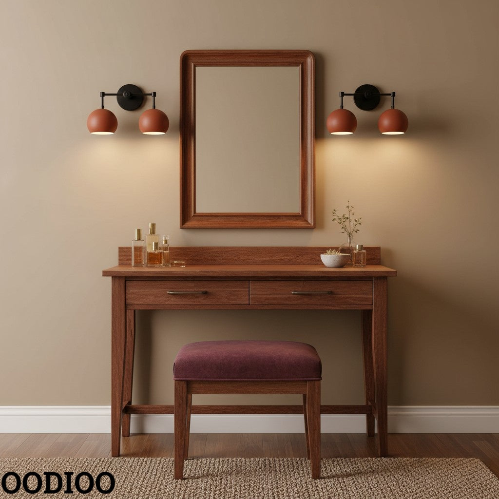 Terra Cotta Sconce - Bubble Pop Vanity Bath Wall Light