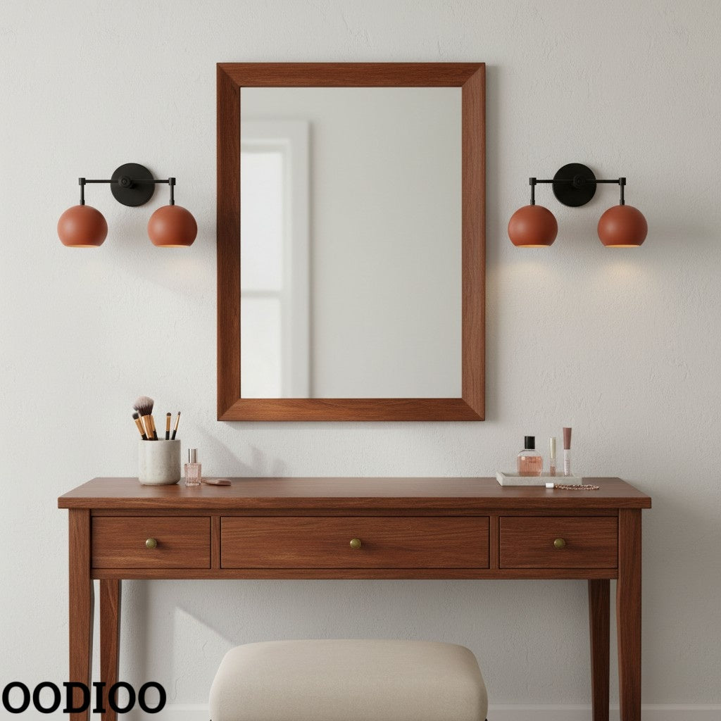 Terra Cotta Sconce - Bubble Pop Vanity Bath Wall Light