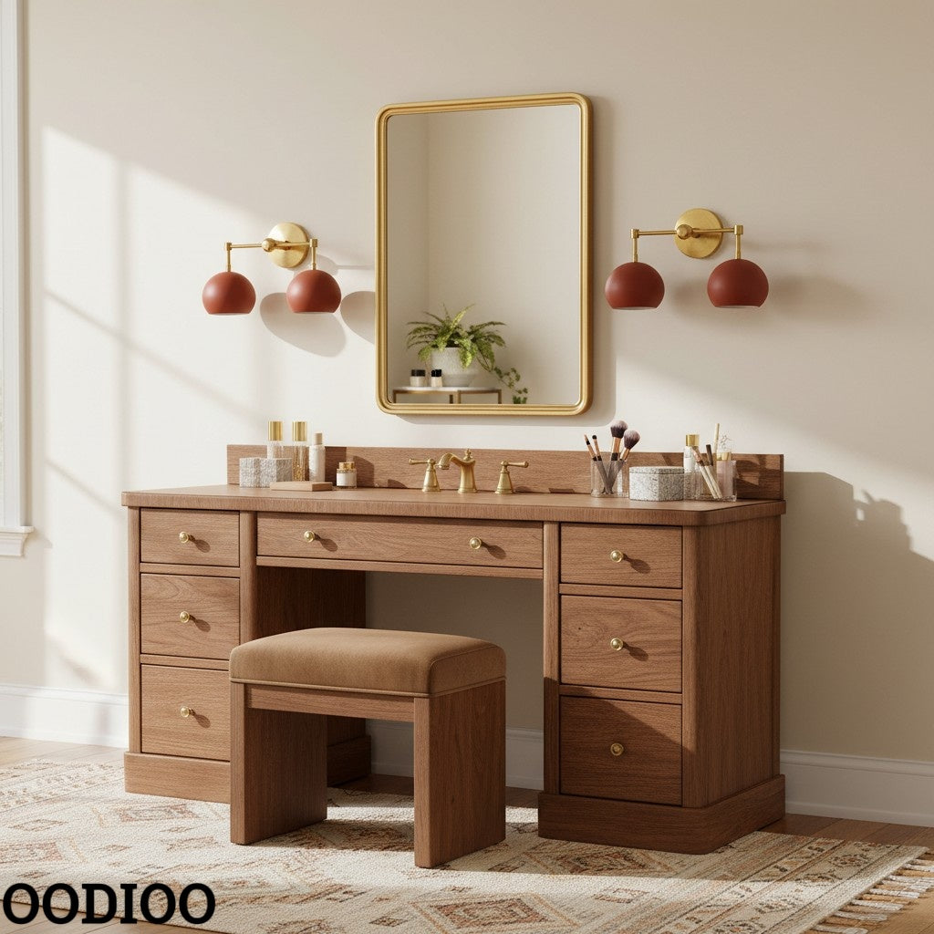 Terra Cotta Sconce - Bubble Pop Vanity Bath Wall Light