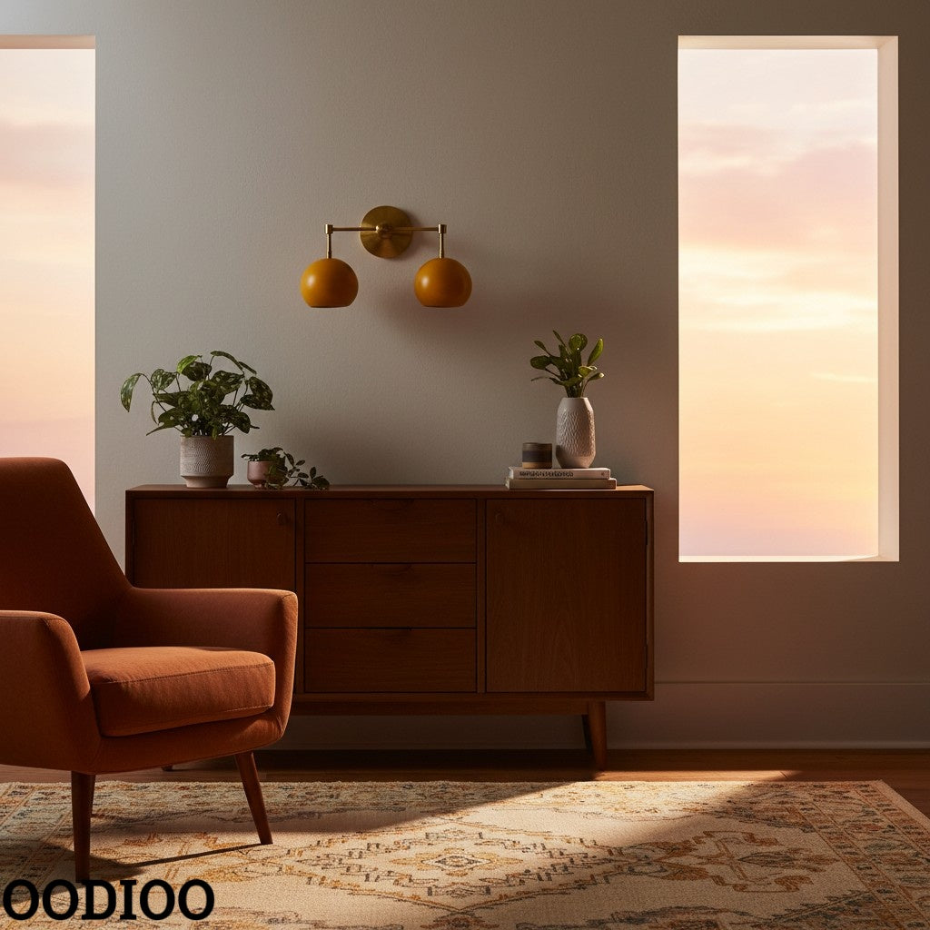 Sunshine Yellow Shades Sconce - Bubble Pop Vanity Wall Light For Bedroom