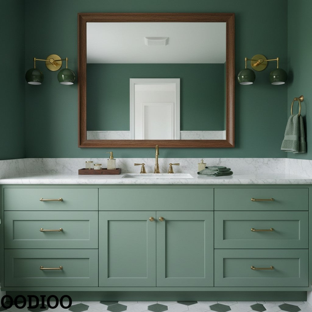 Spring Green Shades Sconce - Double Bubble Pop Vanity Wall Light