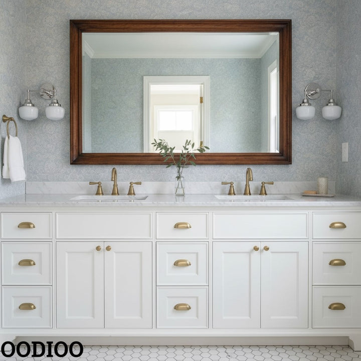 Double Wall Sconce - Metal Glass Bubble Pop Vanity Wall Light