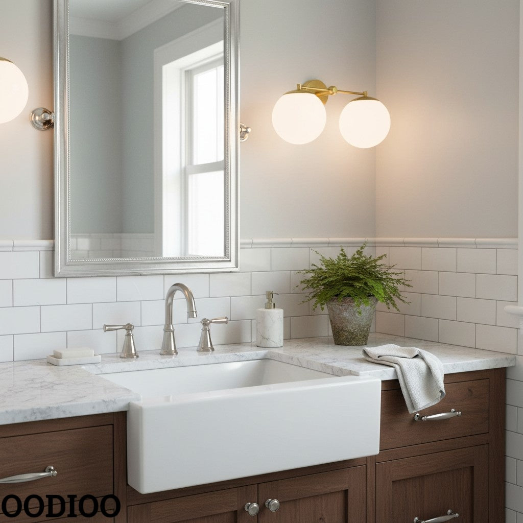 Two Lights Colorful Sconce - Bubble Pop Vanity Bathroom Sconces