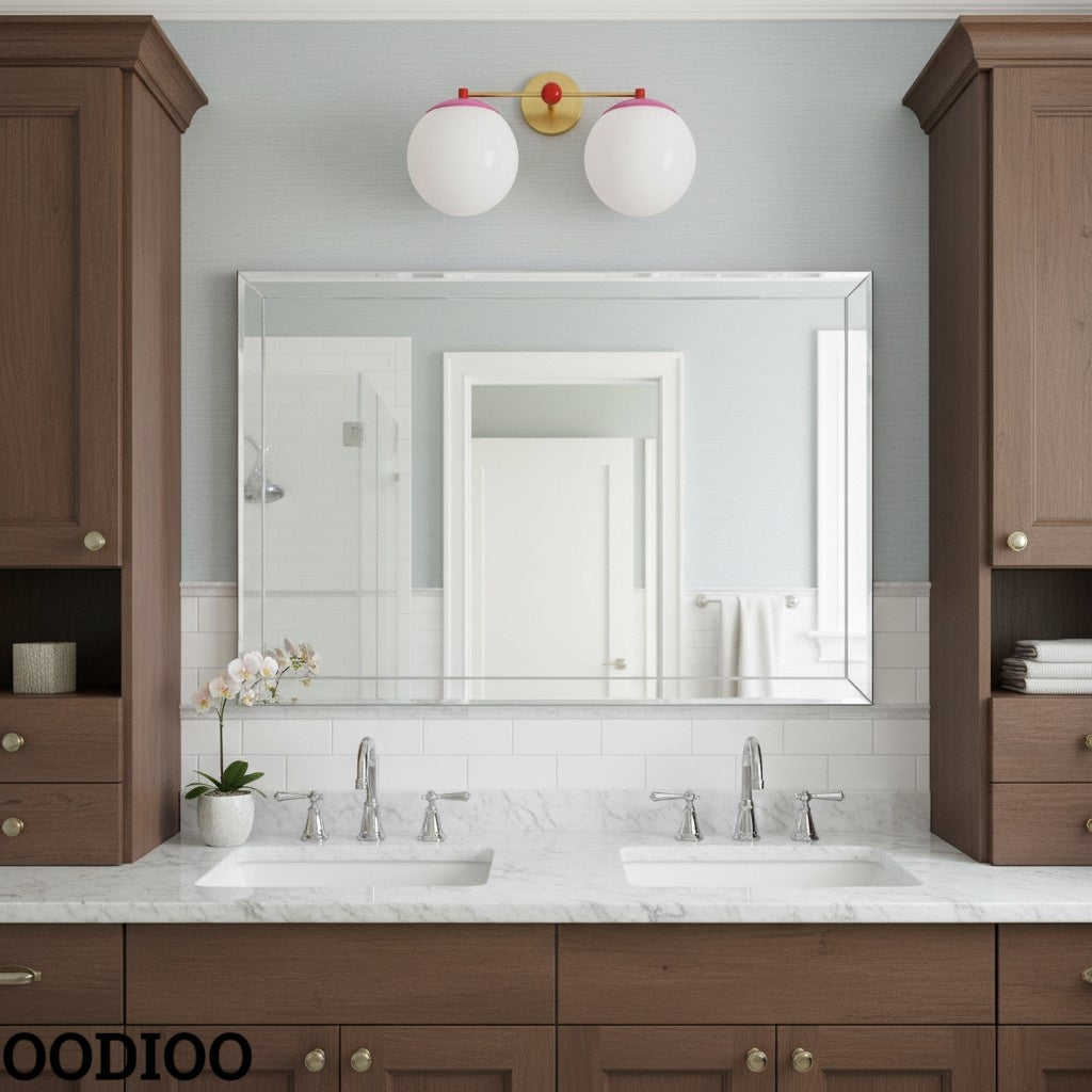 Two Lights Colorful Sconce - Bubble Pop Vanity Bathroom Sconces