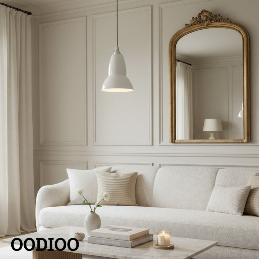 Original 1227 Minimalist Classic Pendant Light with Metal Shade for Dining Area