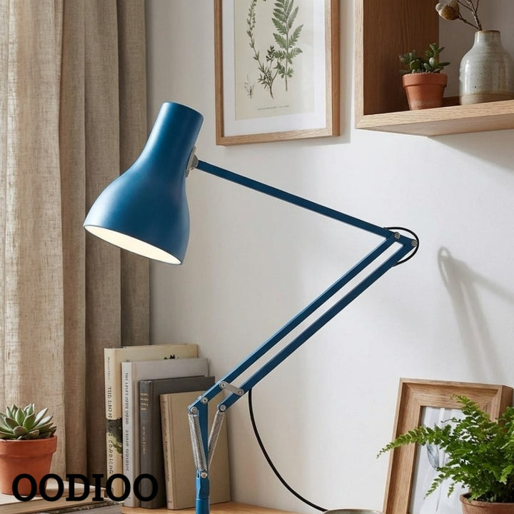 Type 75 Adjustable Table Lamp with Articulated Arm for Home Office