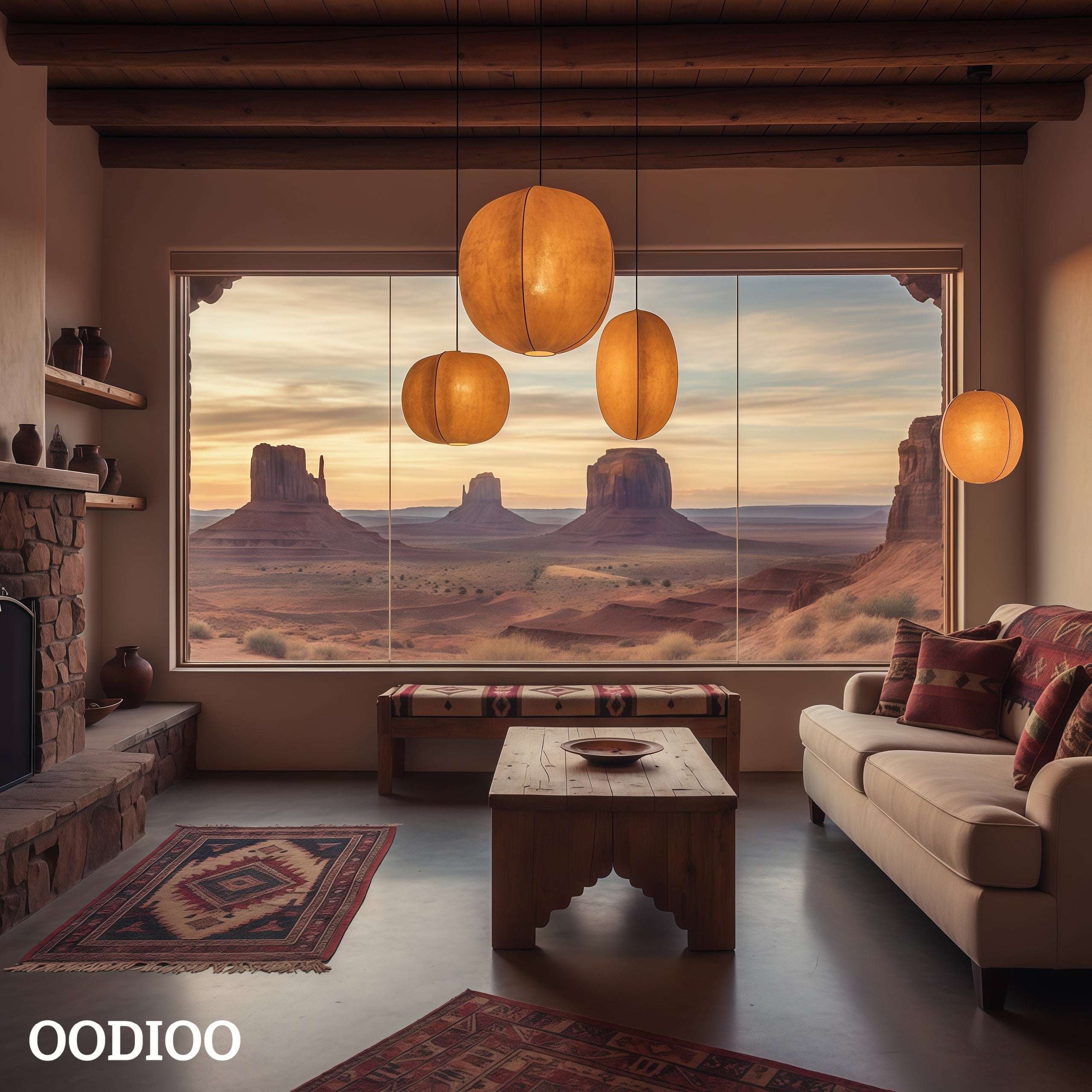 Diora Sculptural Design Pendant Light – Metal Modern Style for Living Room
