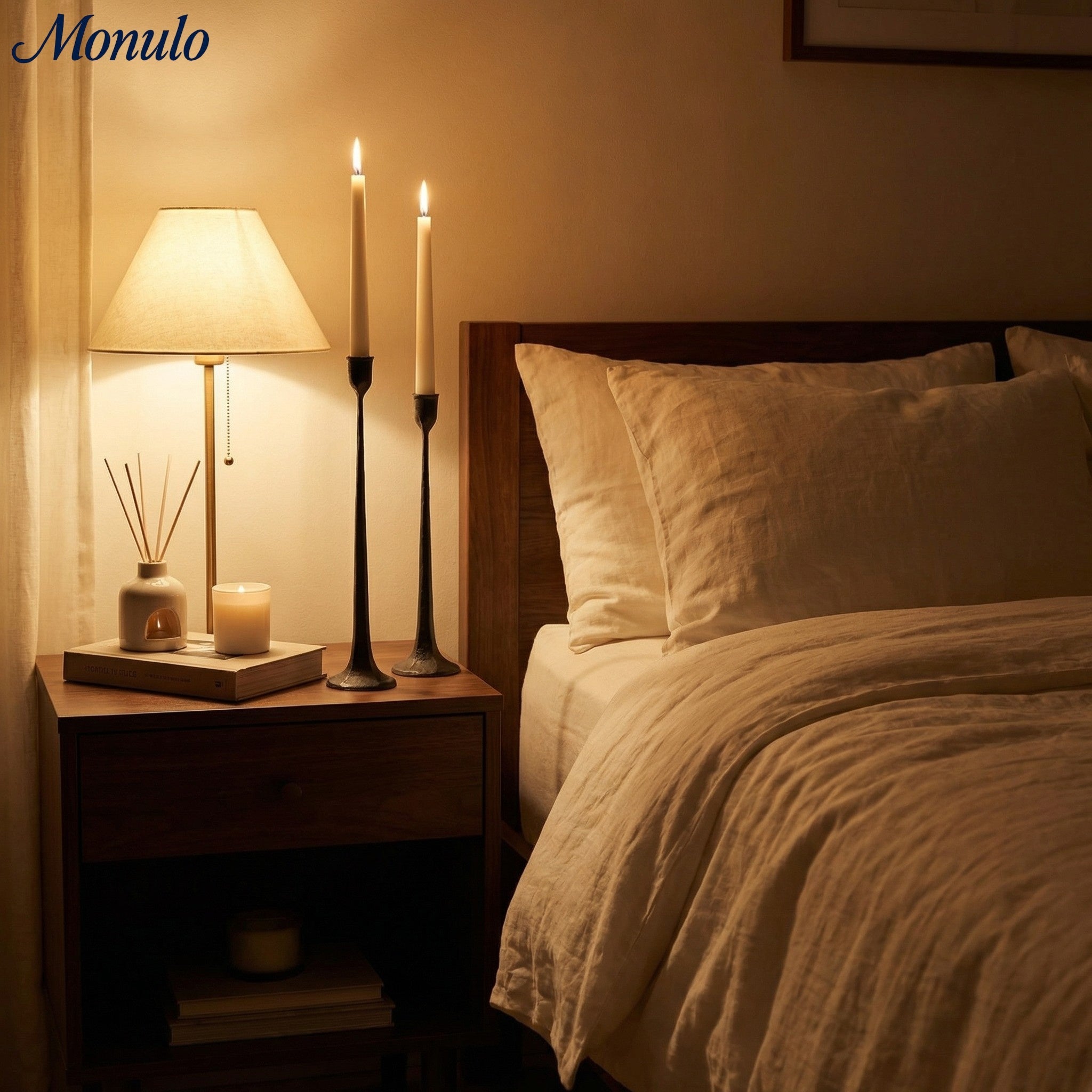 Tegna Modern Tall Candle Stands - Elegant Home Décor for Dining