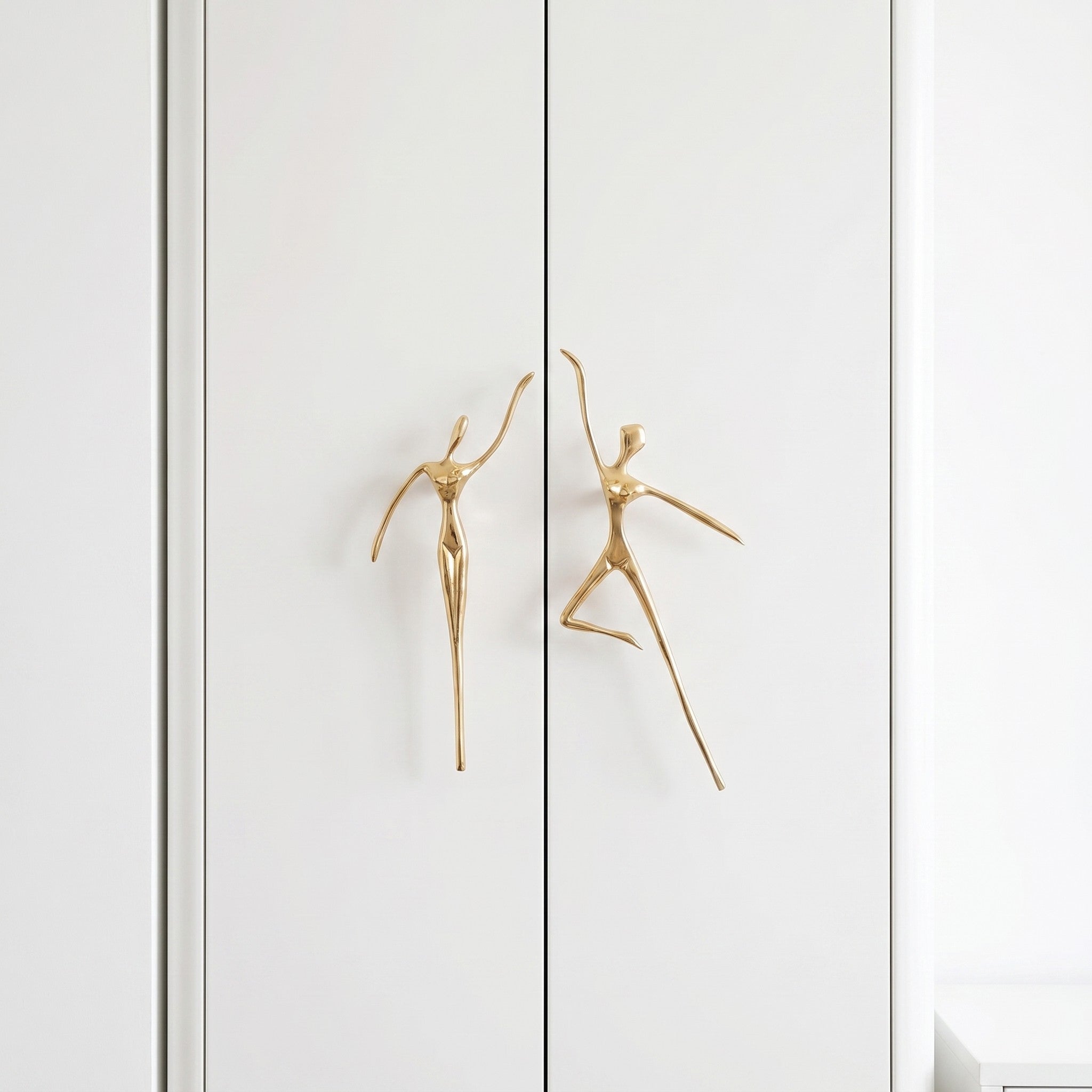 Verlitho Artful Minimalist Cabinet Handle Pull - Closet Doors Handle