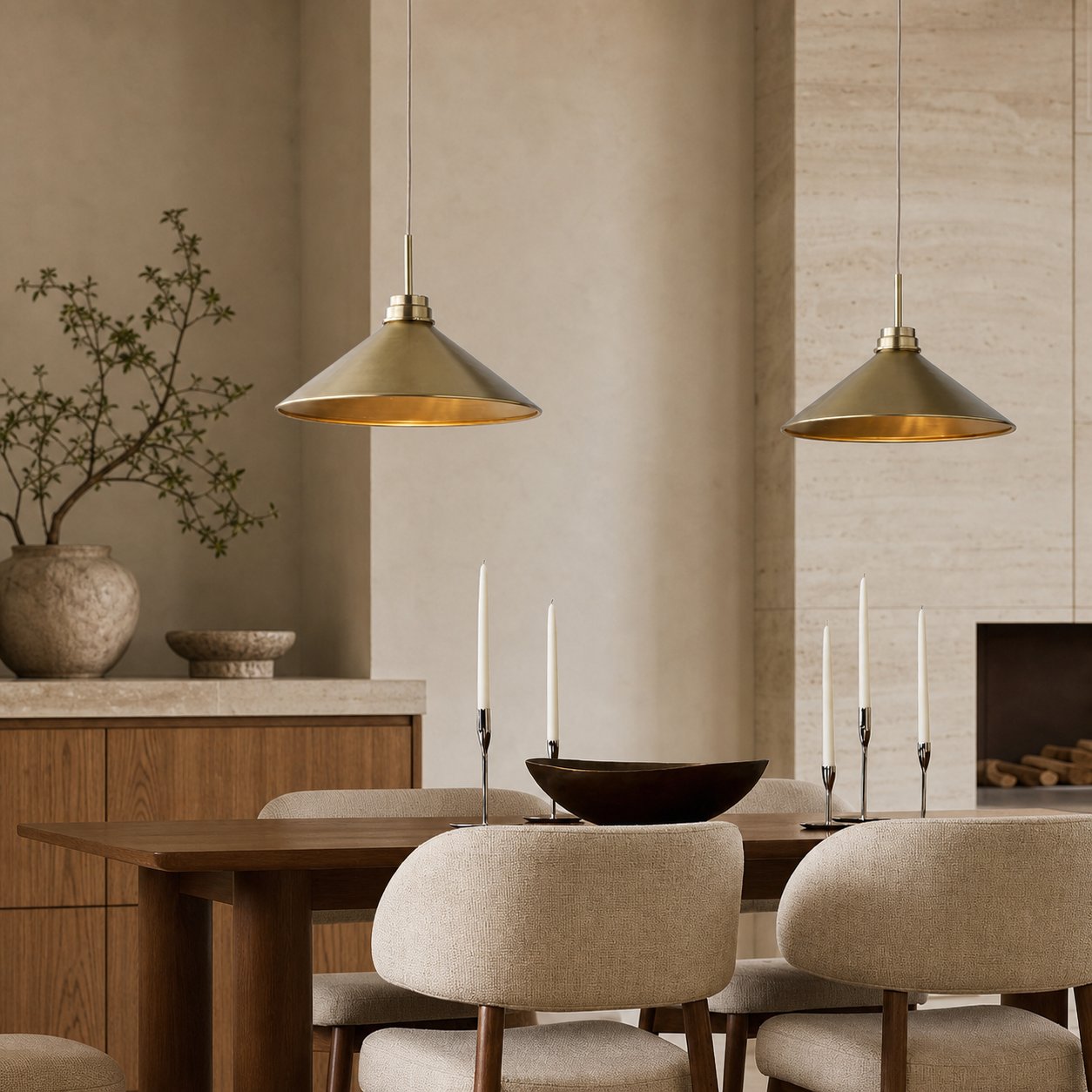 Aurenza Pendant – Minimalist Farmhouse Pendant Lamp for Modern Interiors