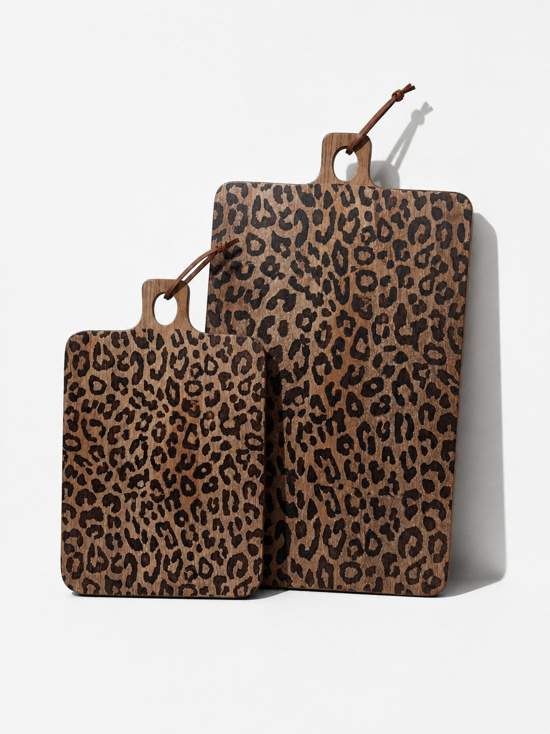 Leopard Solid Sapele Wood Board - Functional Dining Accessory for Kitchen island