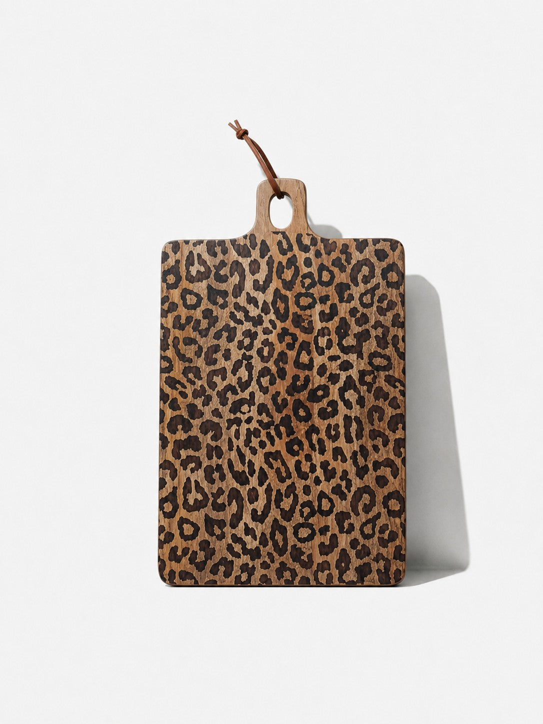 Leopard Solid Sapele Wood Board - Functional Dining Accessory for Kitchen island