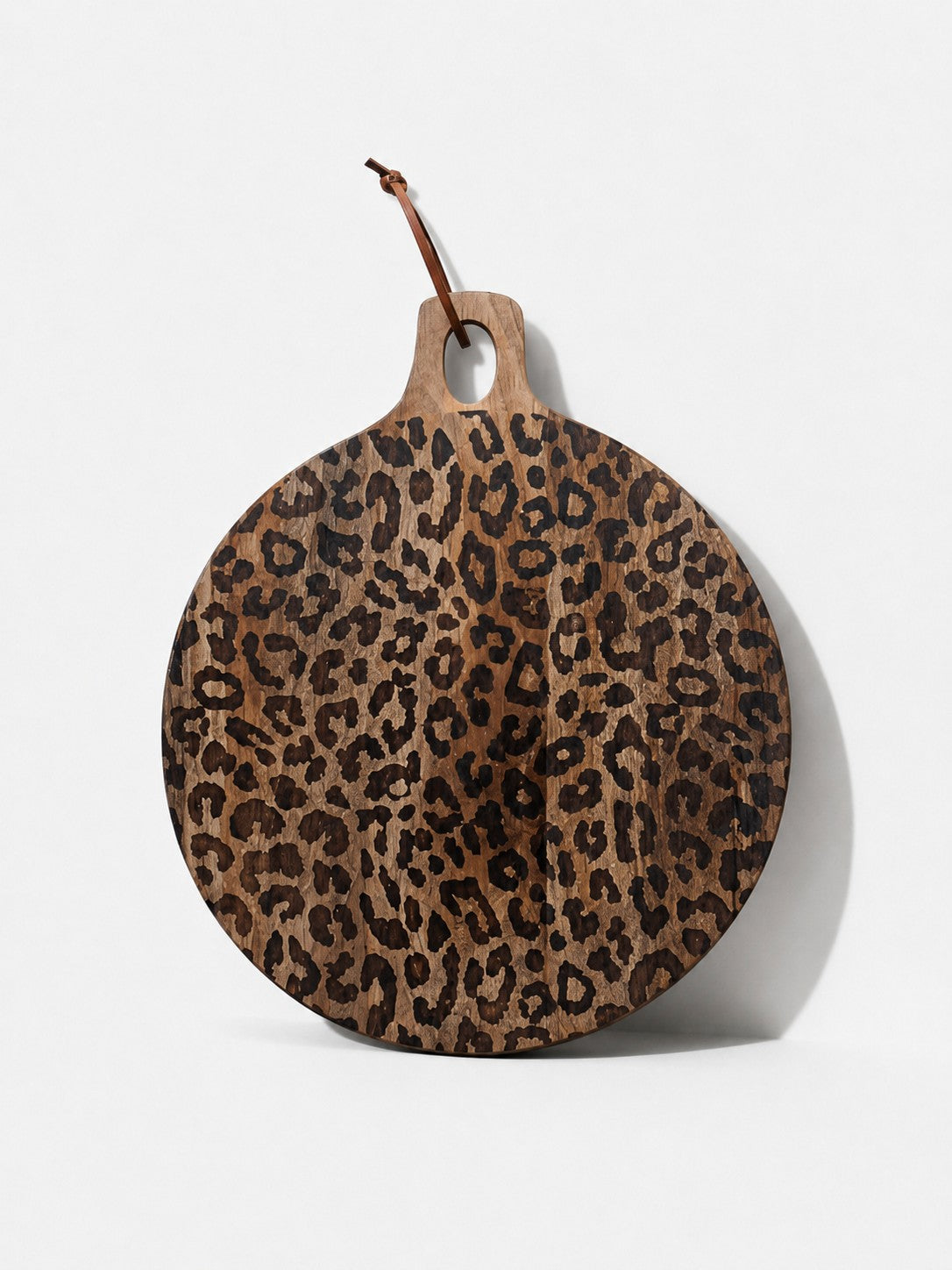 Leopard Solid Sapele Wood Board - Functional Dining Accessory for Kitchen island