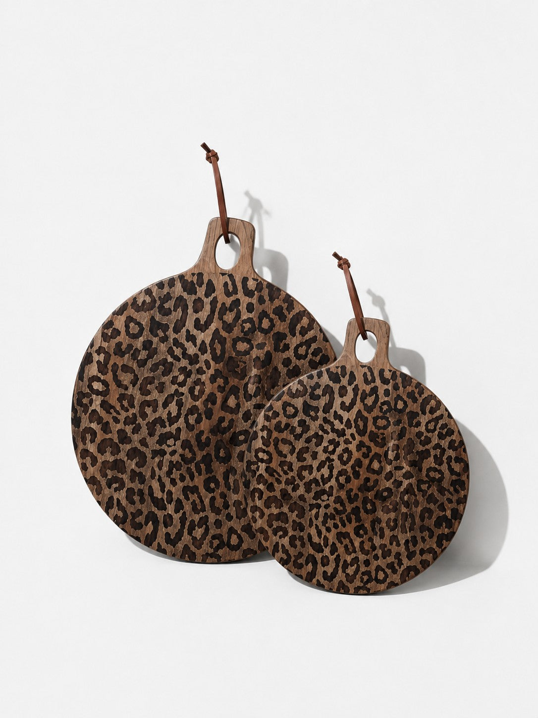 Leopard Solid Sapele Wood Board - Functional Dining Accessory for Kitchen island