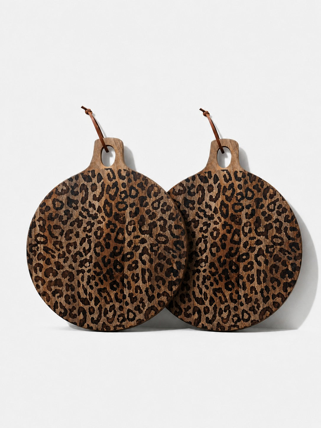 Leopard Solid Sapele Wood Board - Functional Dining Accessory for Kitchen island