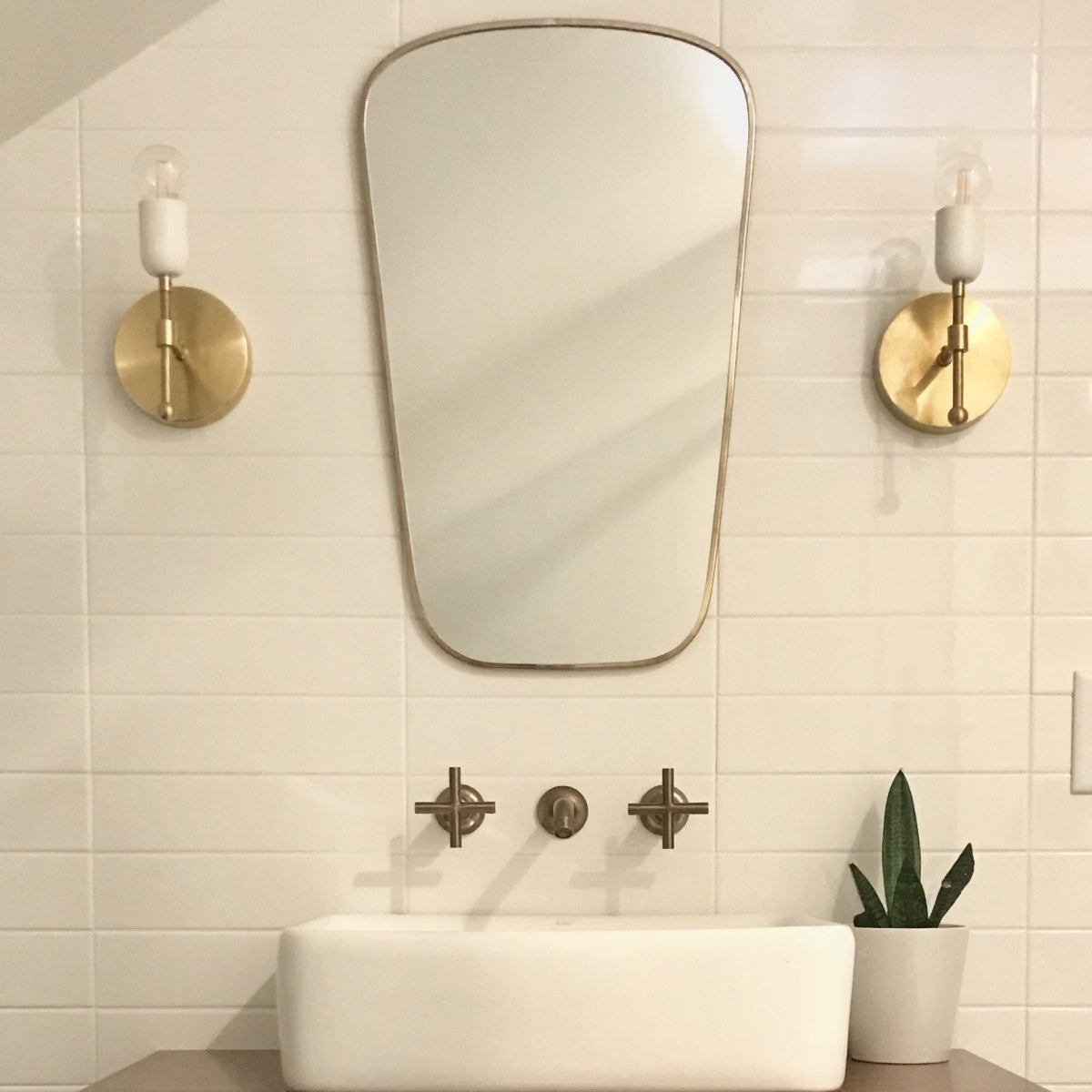 Boho Accent Brass Fixture Wall Sconce