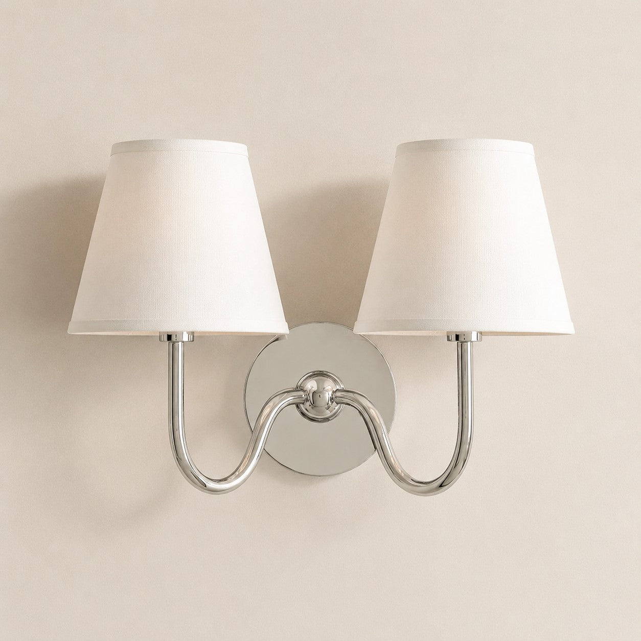 Luvora Vintage Pleated Shade Wall Lamp - Modern Brass Linen Wall Lighting