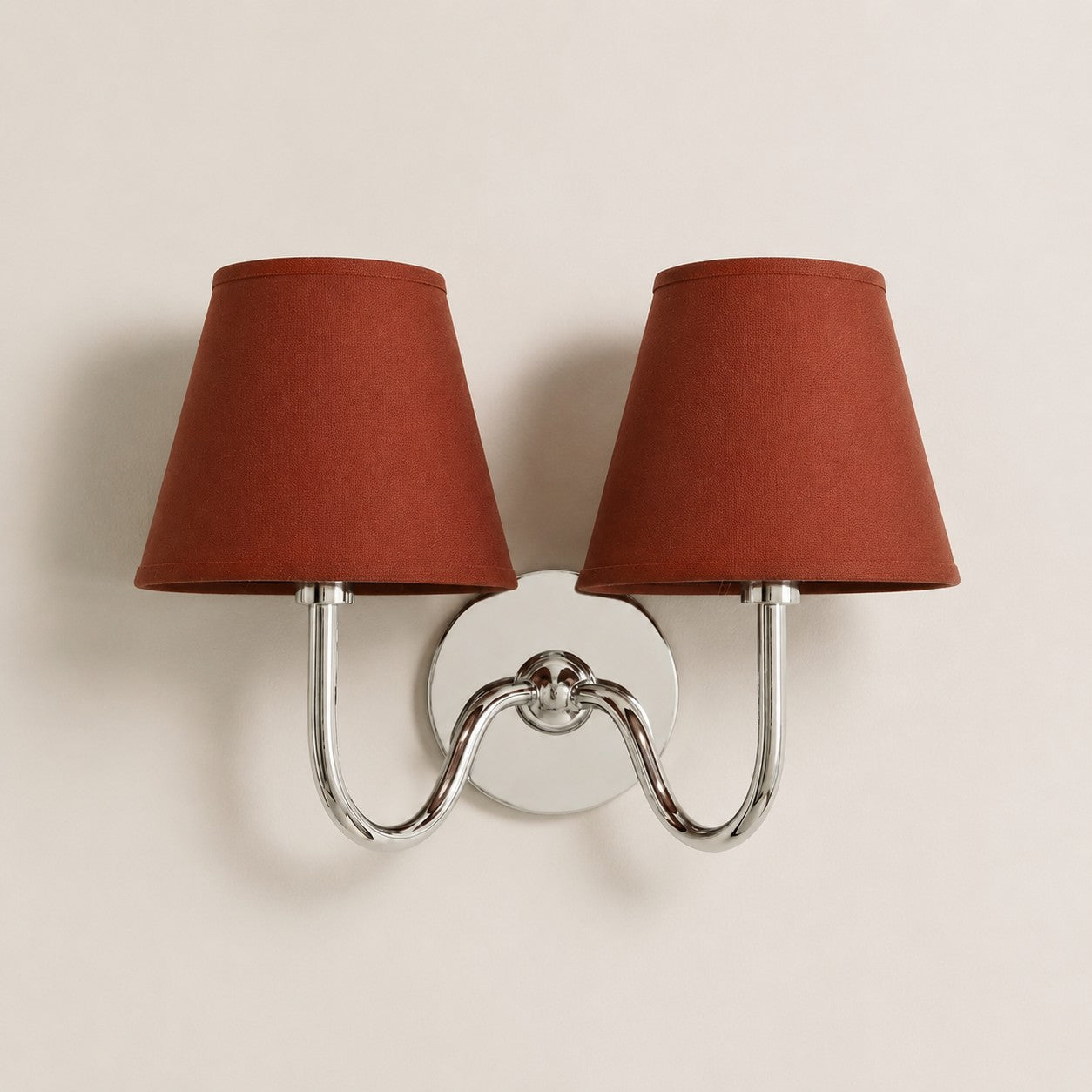 Luvora Vintage Pleated Shade Wall Lamp - Modern Brass Linen Wall Lighting