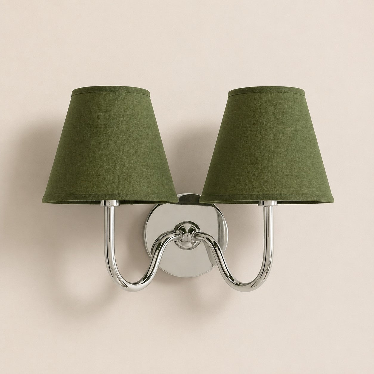 Luvora Vintage Pleated Shade Wall Lamp - Modern Brass Linen Wall Lighting