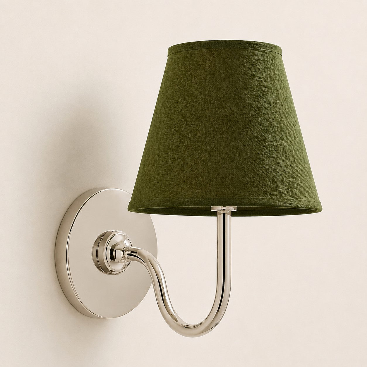 Luvora Vintage Pleated Shade Wall Lamp - Modern Brass Linen Wall Lighting