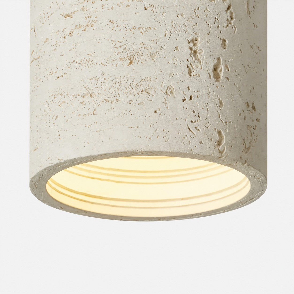 Modern Wabi-Sabi Cylindrical Ceiling Lamp