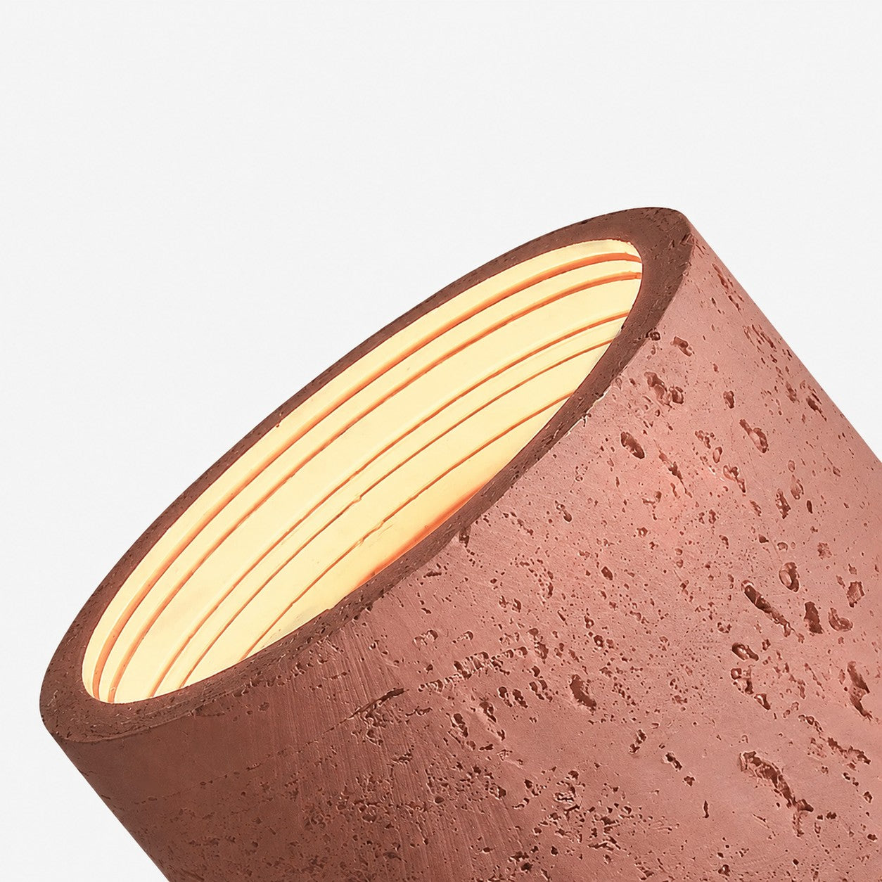 Modern Wabi-Sabi Cylindrical Ceiling Lamp