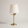 Roven Vintage Forged Iron Table Lamp - Botanical Pattern and Soft Linen Glow for Modern Interiors
