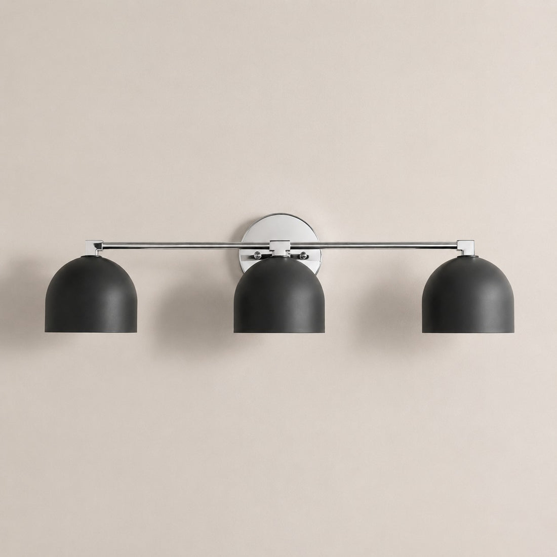 Metio Dome Mid-Century Deep Ball Vanity Lamp - Brass Wall Sconce